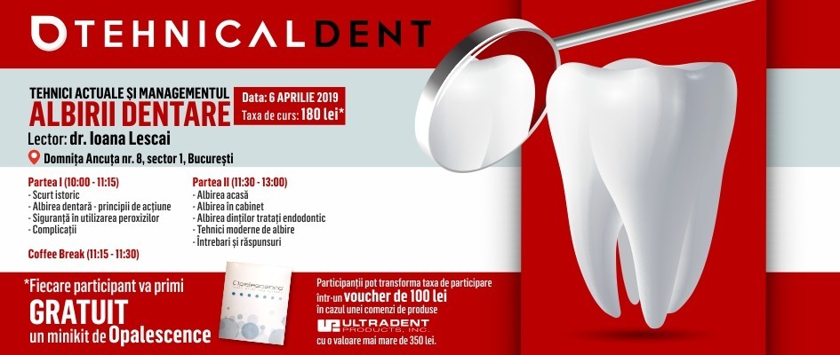 Tehnici actuale si managementul albirii dentare